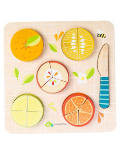 Tender Leaf Toys Fracciones Cítricas Juguete Educativo 18m+