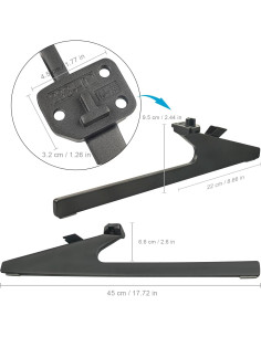 Patas de Soporte VINABTY para Hisense 85U7H 85A65GUA 4K TV 2