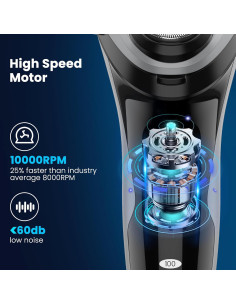 Afeitadora Eléctrica SweetLF SWS7105 120 Min Impermeable 2