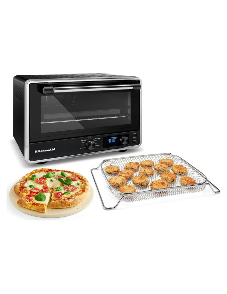 Horno de Encimera Digital KitchenAid KCO128BM con Aire Frito 21L