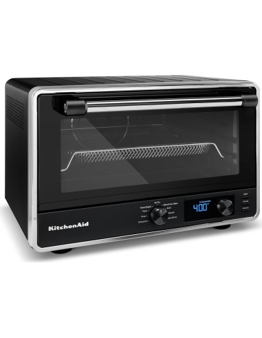 Horno de Encimera Digital KitchenAid KCO128BM con Aire Frito 21L