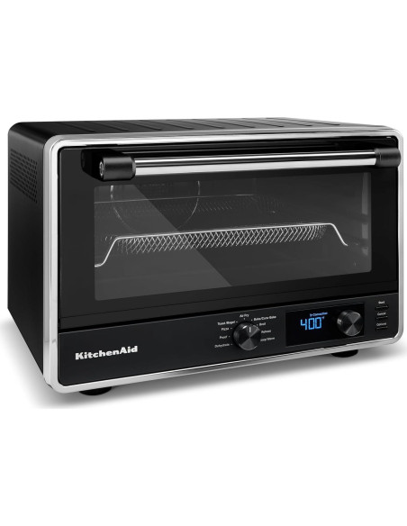 Horno de Encimera Digital KitchenAid KCO128BM con Aire Frito 21L