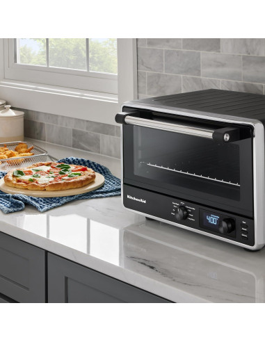 Horno de Encimera Digital KitchenAid KCO128BM con Aire Frito 21L
