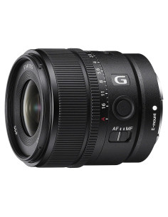 Lente Sony E 15mm F1.4 G Gran Angular APS-C 0.38kg