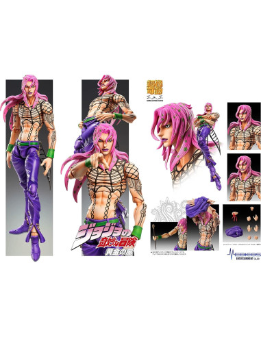 Figura de Acción MediCos JoJo's Bizarre Adventure Diavolo 15.24 cm