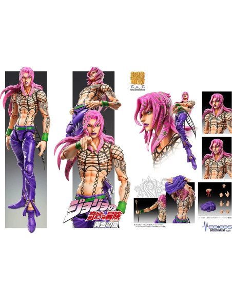 Figura de Acción MediCos JoJo's Bizarre Adventure Diavolo 15.24 cm