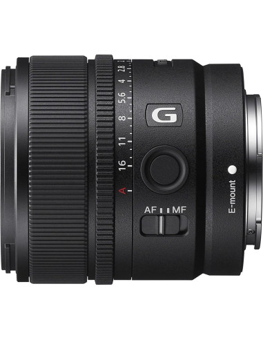 Lente Sony E 15mm F1.4 G Gran Angular APS-C 0.38kg