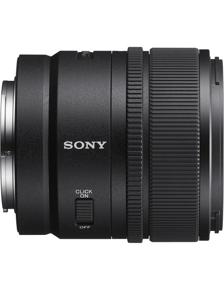 Lente Sony E 15mm F1.4 G Gran Angular APS-C 0.38kg