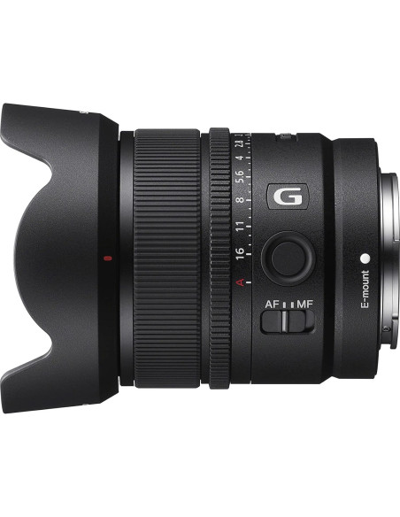 Lente Sony E 15mm F1.4 G Gran Angular APS-C 0.38kg