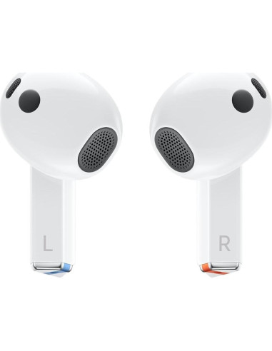 Auriculares Inalámbricos Samsung Galaxy Buds3, ANC, Bluetooth 5.4, Hi-Fi, Resistente al Agua, Modelo Internacional (Blanco)