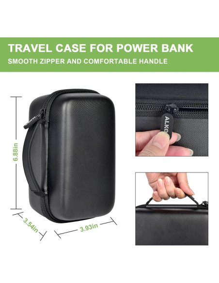 Funda de Viaje para Power Bank Anker Prime 20,000mAh - Negra