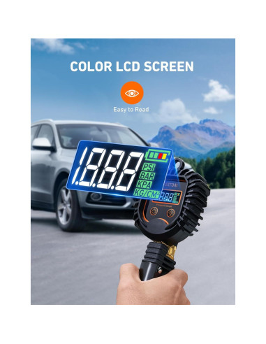 Inflador de Neumáticos Digital AstroAI ATG250 250 PSI