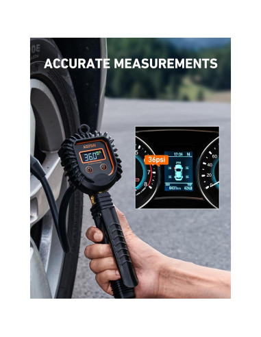 Inflador de Neumáticos Digital AstroAI ATG250 250 PSI