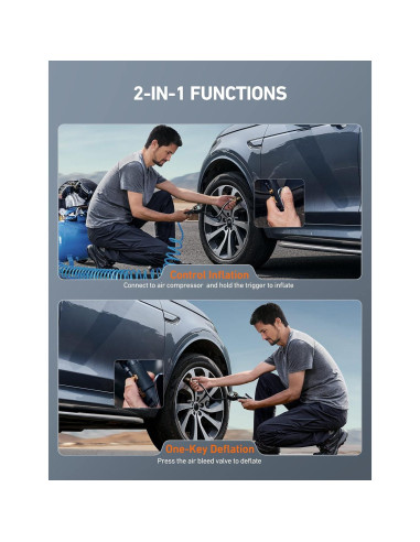 Inflador de Neumáticos Digital AstroAI ATG250 250 PSI