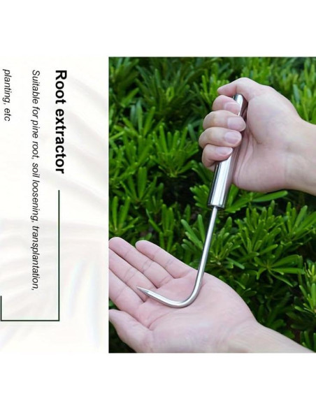 Juego de Herramientas de Jardinería 3 en 1 Screwizard - Aluminio