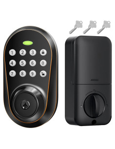 Cerradura Electrónica Inteligente Kuelor con Teclado y Alarma