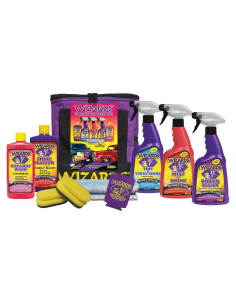 Kit de Detallado de Autos Wizards 7 Piezas - Limpieza Premium