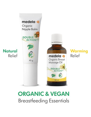 Aceite de Masaje Orgánico Medela 50 ml para Madres Lactantes