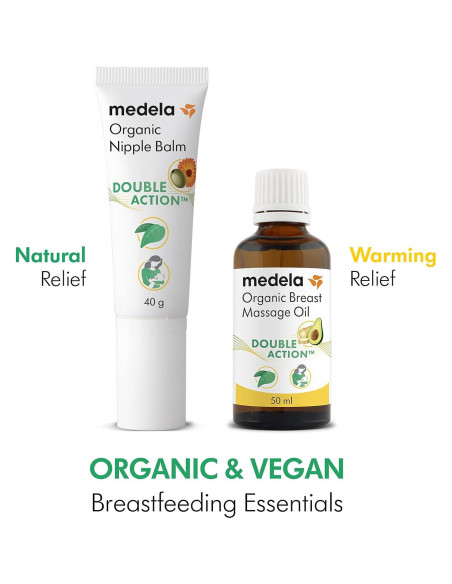 Aceite de Masaje Orgánico Medela 50 ml para Madres Lactantes