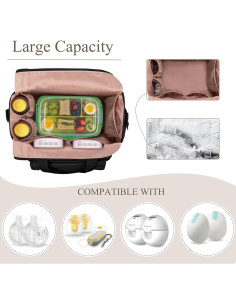 Bolsa Grande LUXJA para Extractor de Leche Portátil con Tapete 2