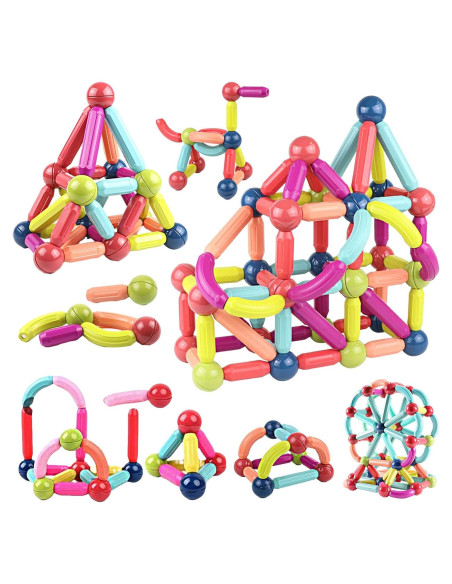 Bloques de Construcción Magnéticos JTNFSH 42PCS Juguete Educativo