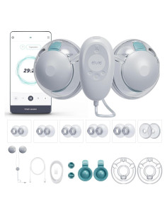 Bomba de Pecho Doble Elvie Stride 2 - Control App, Silenciosa