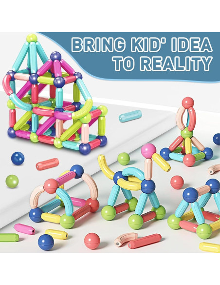 Bloques de Construcción Magnéticos JTNFSH 42PCS Juguete Educativo