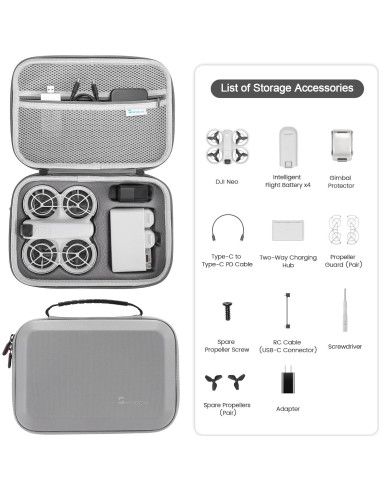 Funda de Transporte Skyreat para Drone DJI Neo - Compacta y Ligera