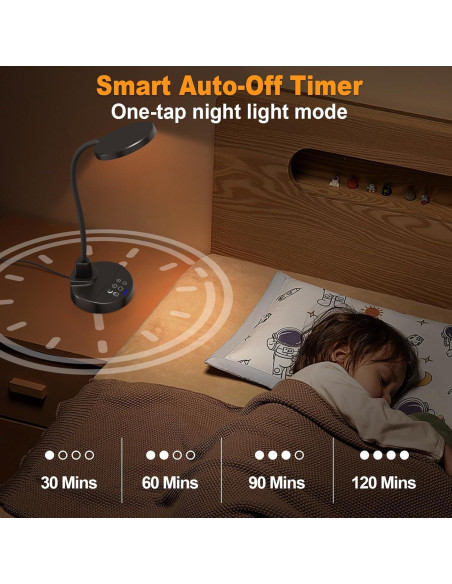 Lámpara de Escritorio LED ZAPLIT 15W con Carga USB y Brazo Flexible Lámpara de Escritorio LED ZAPLIT 15W con Carga USB y Brazo Flexible