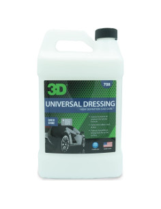 Cera y Pulidor 3D Universal Dressing 3.78L - Abrillantador Automotriz