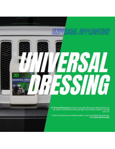 Cera y Pulidor 3D Universal Dressing 3.78L - Abrillantador Automotriz 2