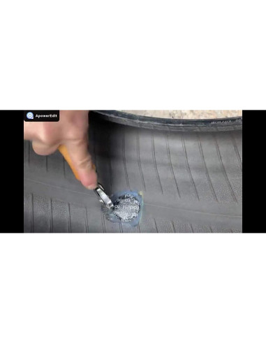 Parche de Neumático Radial Genérico 41mm Paquete de 50 Pcs