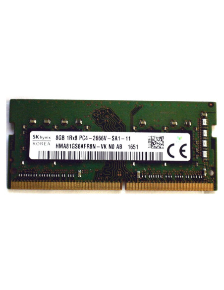 Memoria RAM Hynix 8GB DDR4 SODIMM 2666MHz PC4-21300