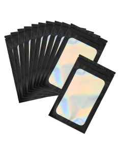 Bolsas de Empaque Holográficas PATIKIL 12 x 20 cm - 50 Pcs