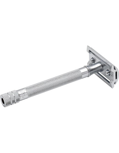 Maquinilla de Afeitar Doble Filo MERKUR 23C Cromo Pulido