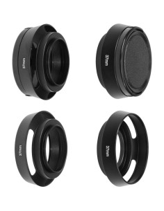 Capucha de Lente SIOTI 37mm Aluminio Mate Anti-reflejo 2