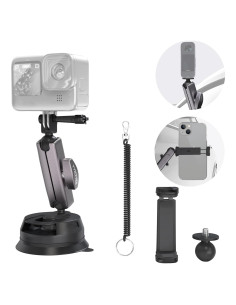 Soporte de Ventosa para Cámara y Teléfono VVNTVEE 360