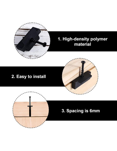 600 Sujetadores Ocultos para Decks Compuestos Diegimr con Brocas