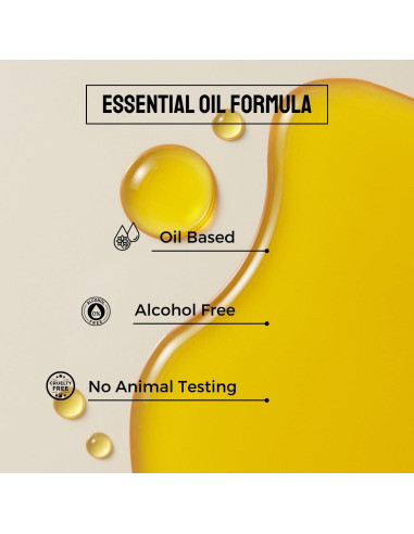 Aceite de Perfume Sándalo Ámbar Benatu 10 ml Sin Alcohol