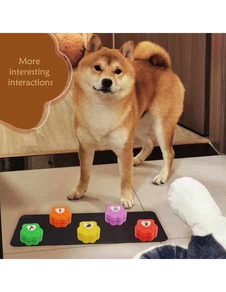Botones de Comunicación para Perros JOY-U con 36 Stickers
