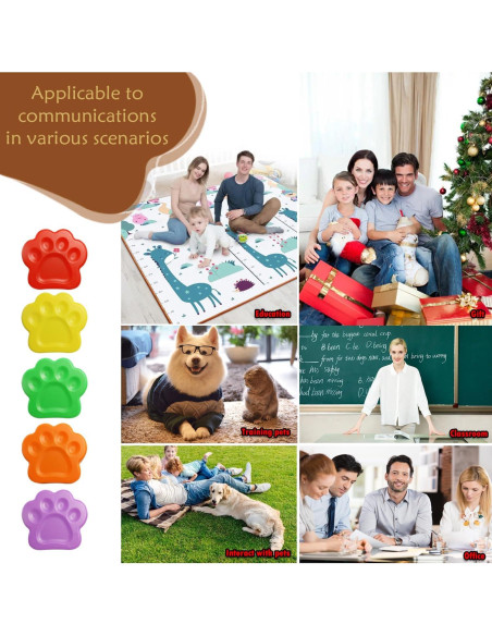 Botones de Comunicación para Perros JOY-U con 36 Stickers