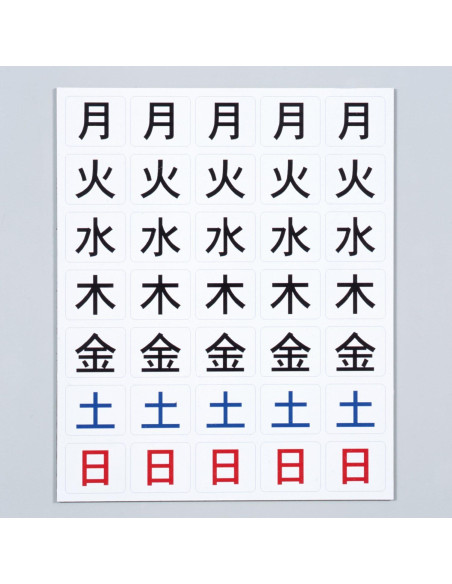 Taza de Programación Imán MSW-7LL 5 Semanas Grande