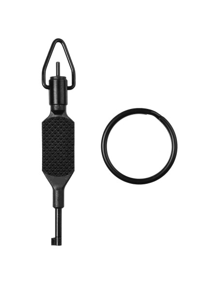 Llave de Esposas Giratoria JOTOVO Zt-9p 10.16 cm Negra