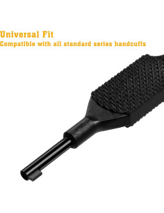 Llave de Esposas Giratoria JOTOVO Zt-9p 10.16 cm Negra 2