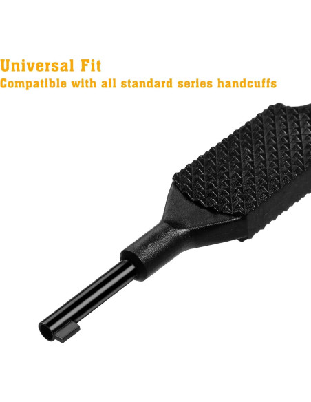 Llave de Esposas Giratoria JOTOVO Zt-9p 10.16 cm Negra