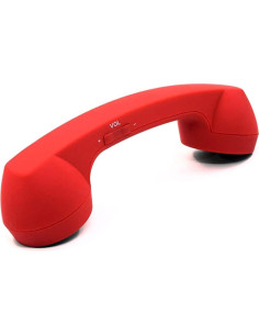 Auricular Inalámbrico Retro EMVANV Bluetooth Rojo 10m 2
