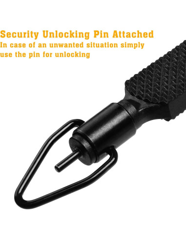 Llave de Esposas Giratoria JOTOVO Zt-9p 10.16 cm Negra