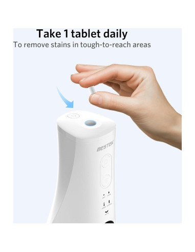 Irrigador Dental BESTEK BTF5039 - 5 Modos, 300ml, IPX7