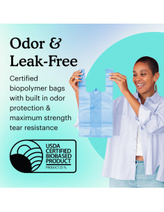 Bolsas de Desecho para Incontinencia Because 50 Unidades Resistentes 2