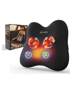 Masajeador de Espalda Shiatsu Belhope con Calor Inalámbrico 4D